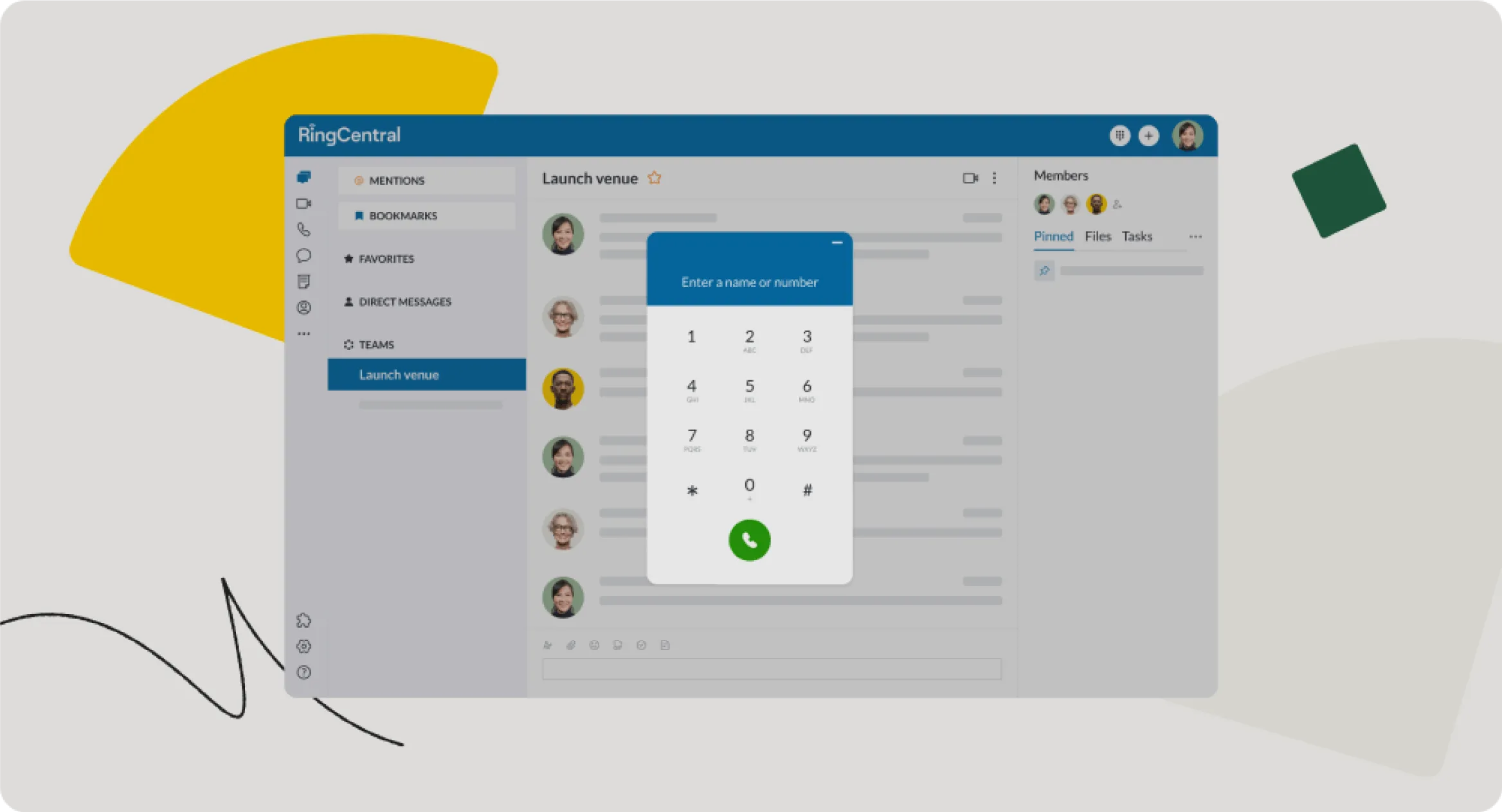 Video: Make a call in the RingCentral app