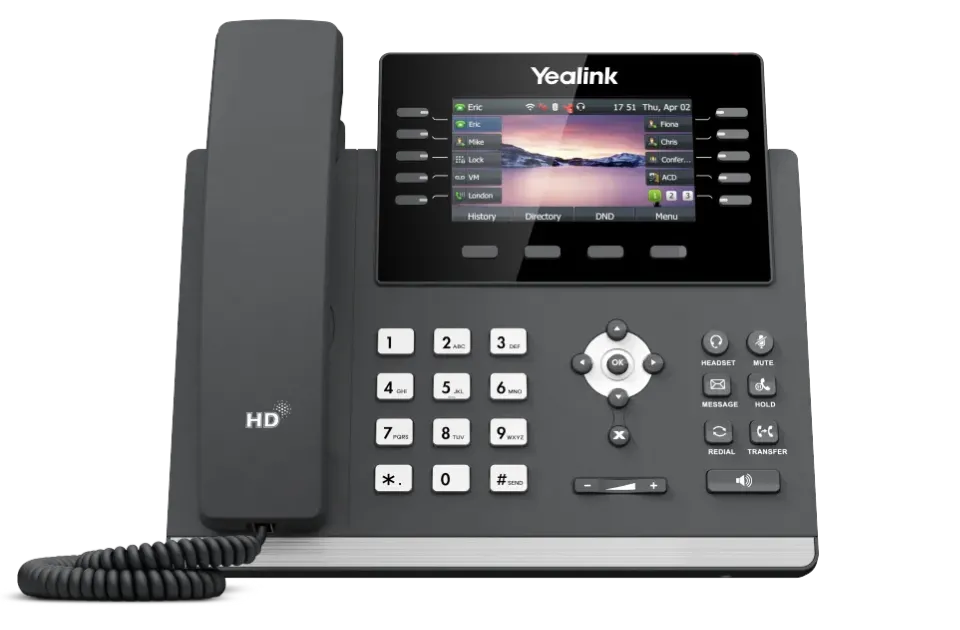Yealink T46U Ultra-elegant Gigabit IP Phone