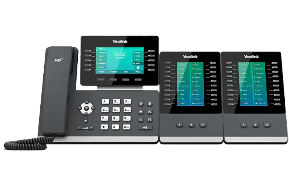 Yealink T54W Prime Business Phone with 2 Expansion Modules EXP50