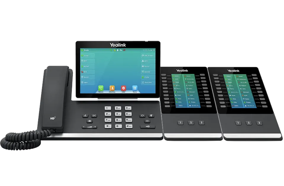 Yealink T57W Prime Business Phone with 2 Expansion Modules EXP50